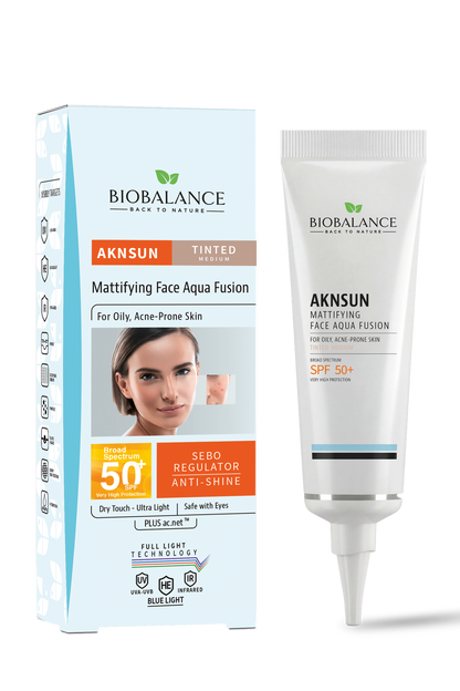 Bio Balance Aknsun Mattifying Face Aqua Fusion SPF50+ 40ml