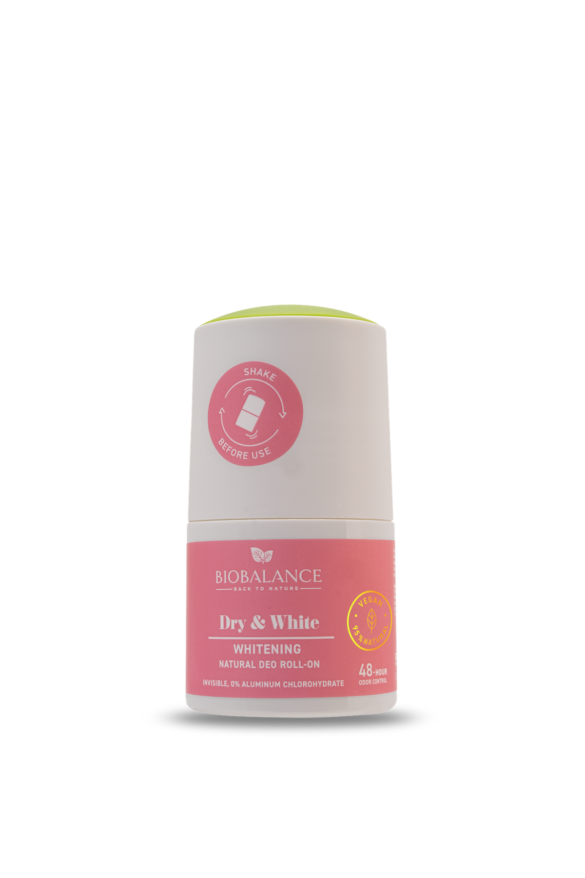 Bio Balance Natural Deo Roll-on 50ml – Dry & White Whitening