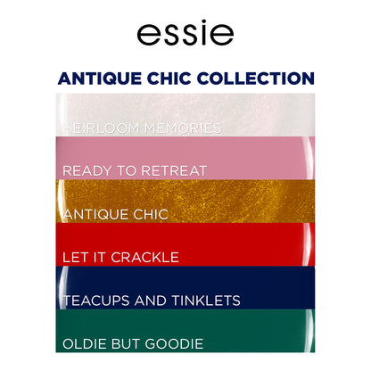 Essie Antique Chic , Salon-Quality Nail Polish, Vegan formula for flawless coverage , easy-glide brush