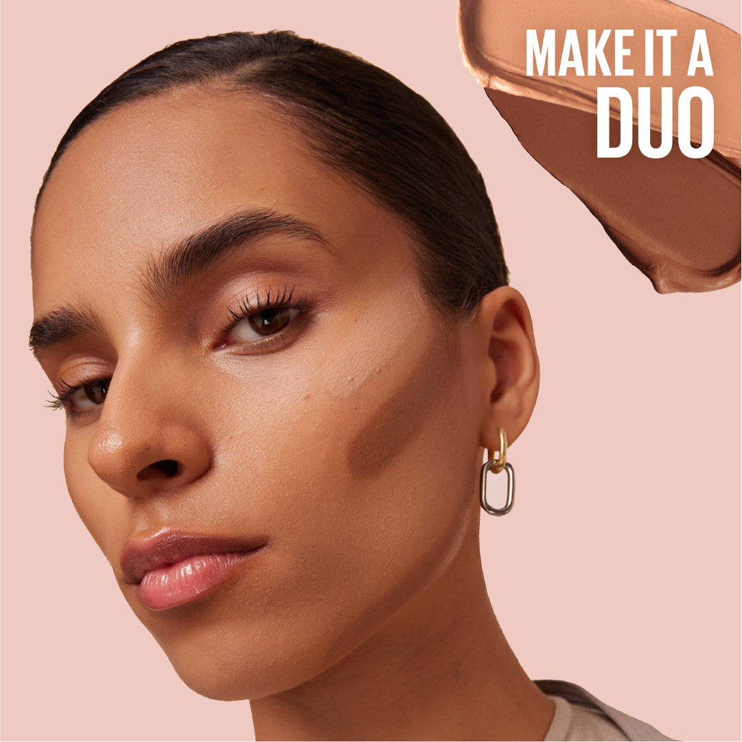 Maybelline New York Lifter Stix Multi-Use Face Stick - Contour, Bronzer, Concealer and Foundation Stick, All-In-One Creamy Face Makeup