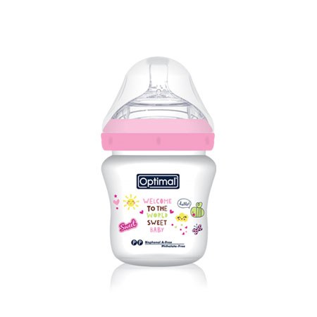 Optimal Mamilla Double Anti-Colic System Feeding Bottle