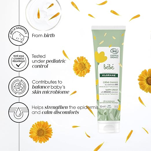 Klorane Baby Certified Organic Change Cream – 2