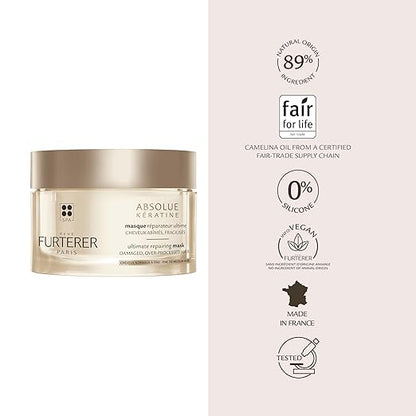 Rene Furterer Absolue Kératine Repairing Mask – 3