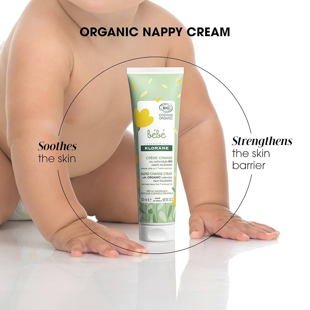 Klorane Baby Certified Organic Change Cream – 3