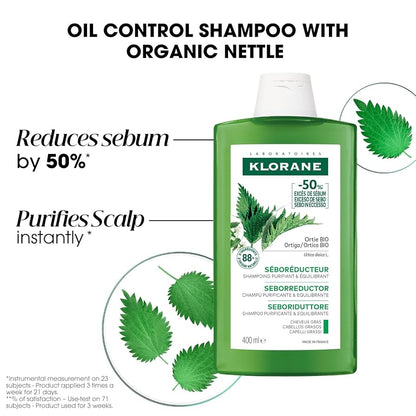 Klorane Organic Nettle Shampoo – 3