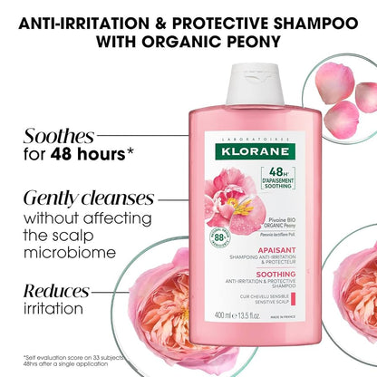 Klorane Soothing Peony Shampoo – 2
