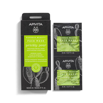 Apivita Express Beauty Face Mask 2x8ml – Prickly Pear