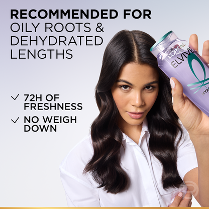 L’Oréal Paris Elvive Hyaluron Pure Purifying Shampoo for Oily Roots And Dehydrated Length 400 ML
