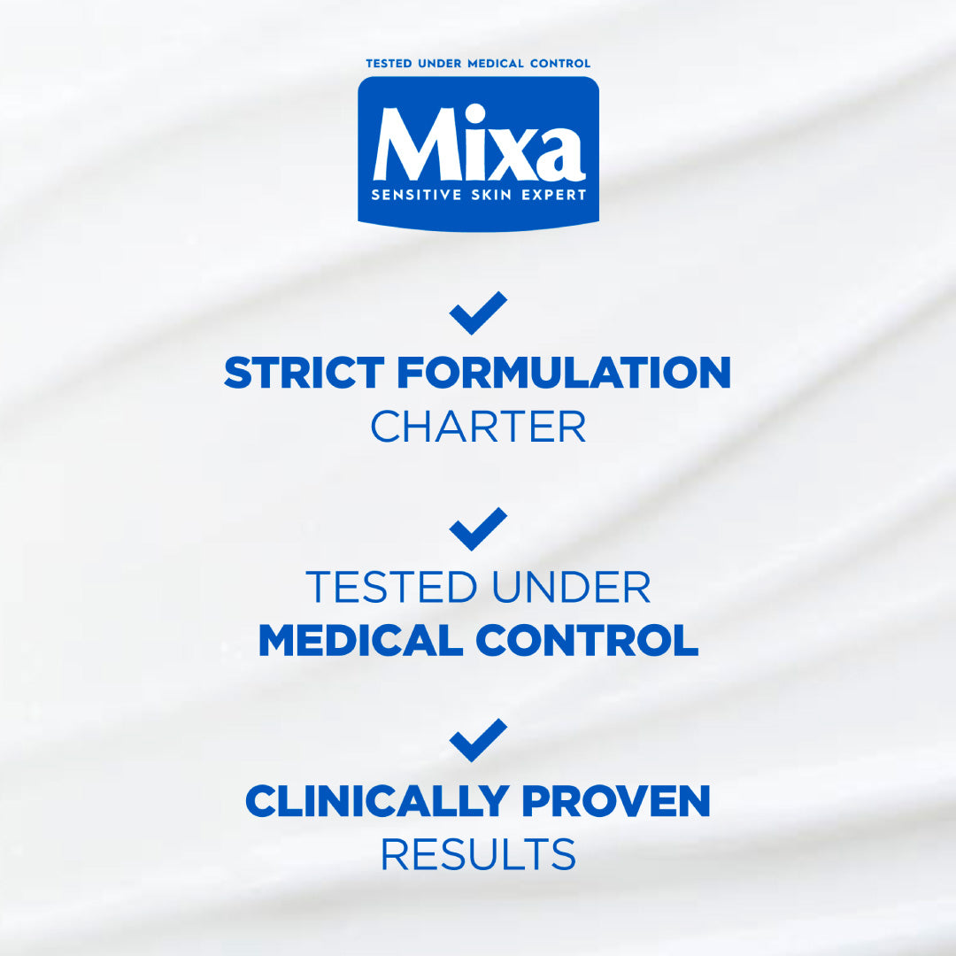 Mixa Ceramide Protect Moisturizing Cream Jar - For Dry, Very Dry and Sensitive Skin - With 10% Glycerin, Squalane and Ceramides - For Face, Hands & Body - 400 ml