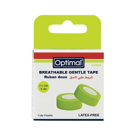 Optimal Breathable Gentle Tape 2m