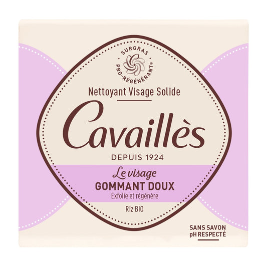 Rogé Cavaillès Nettoyant Visage Solide 70g – Gommant Doux