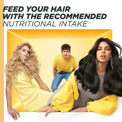 Garnier Ultra Doux Banana Vegan Hair Food 3in1 Mask for dry hair, Boosted with Vitamins C, E & F