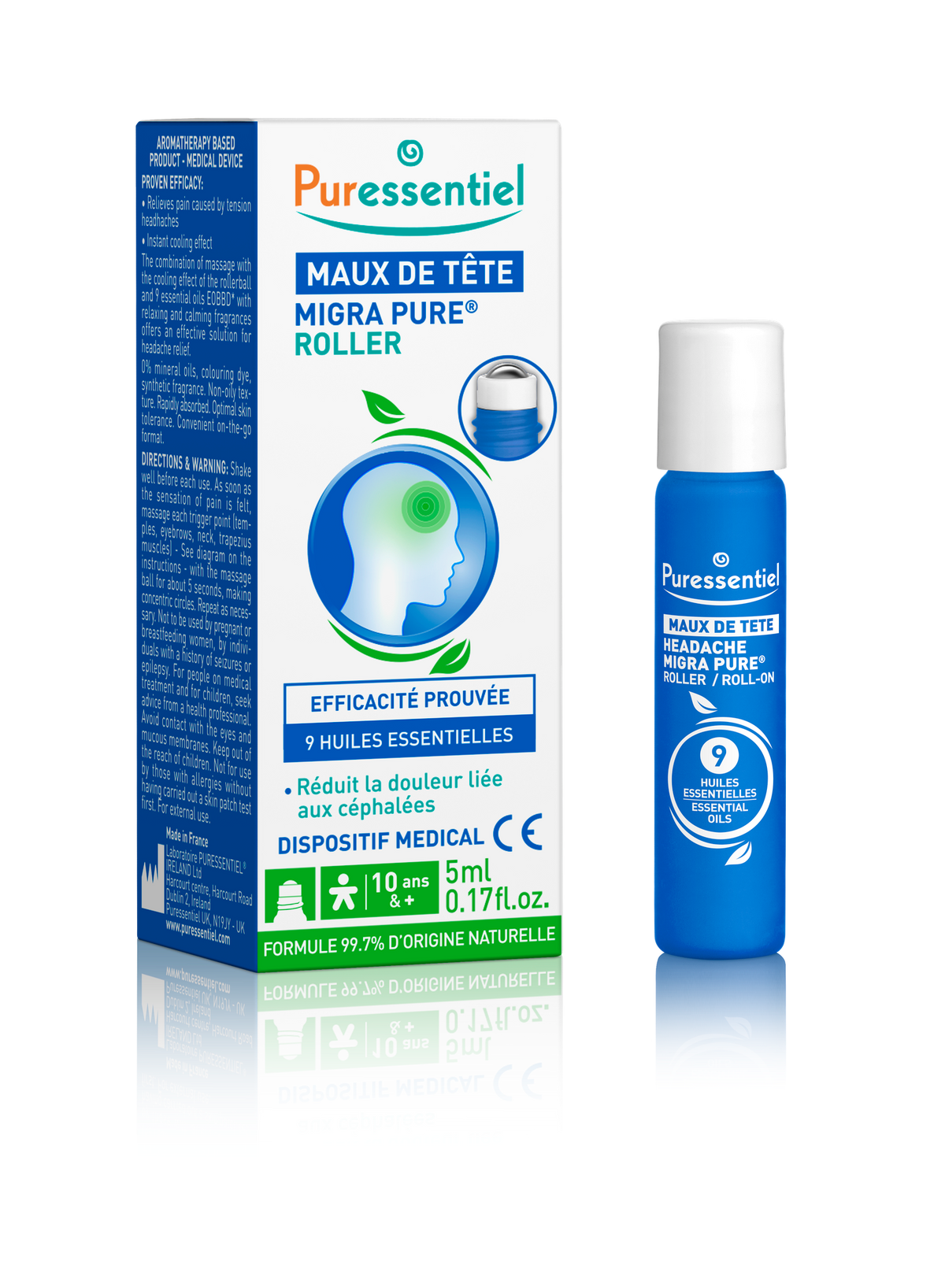 Roller Maux DE Tete 9 Huiles – 1