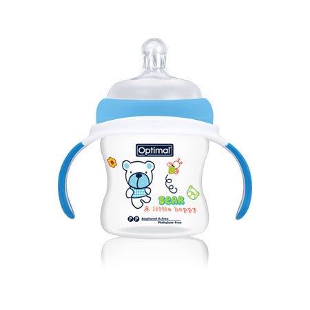Extra Wide Neck Feeding Bottle With Handle – 1