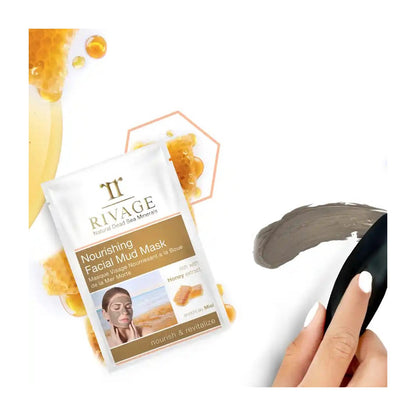 Dead Sea Nourishing Facial Mud Mask - Pack of 4 Sachets (25 g X 4) – 3