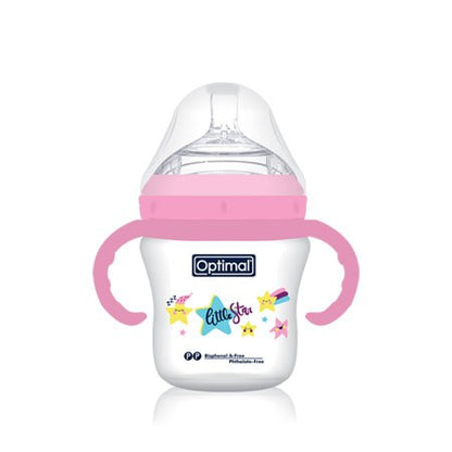 Optimal Mamilla Double Anti-Colic System Feeding Bottle