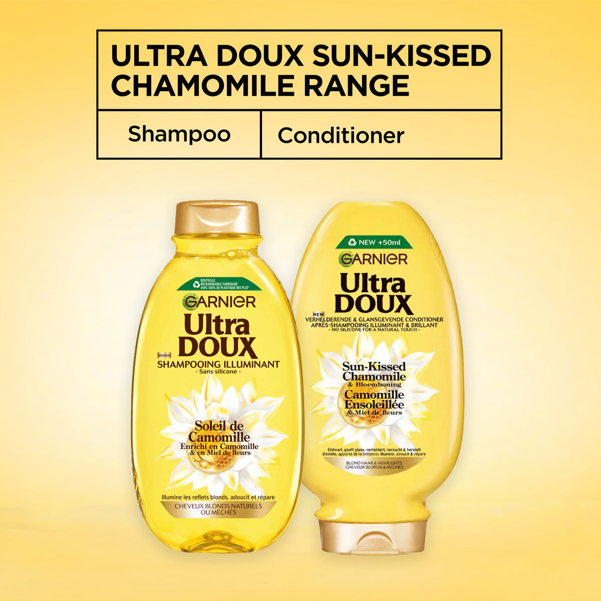 Ultra Doux with Camomile and Flower Honey Illuminating Shampoo