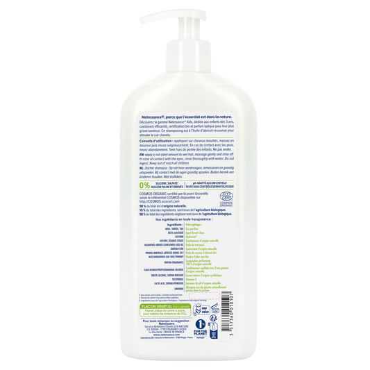 Kids Ultra-Gentle Shampoo Apricot Organic 500ml â€“ 1