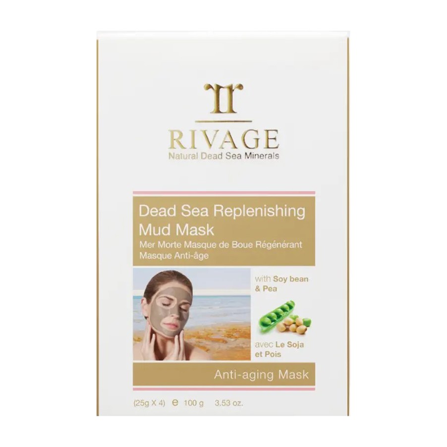 Dead Sea Replenishing Facial Mud Mask - Pack of 4 Sachets (25 g X 4) – 1