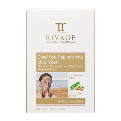 Dead Sea Replenishing Facial Mud Mask - Pack of 4 Sachets (25 g X 4) – 1