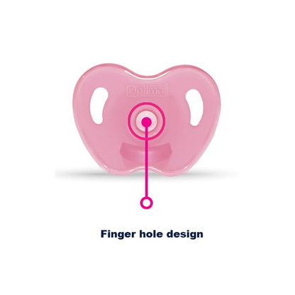 Optimal Round Nipple Silicone Pacifier