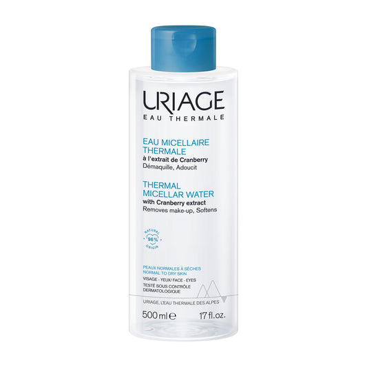 Uriage Thermal Micellar Water 500ml – Normal to Dry Skin
