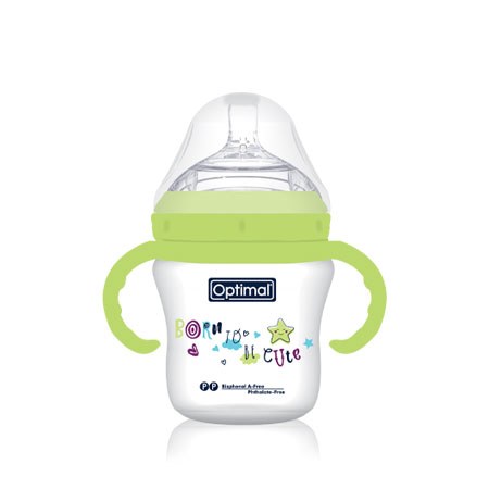 Optimal Mamilla Double Anti-Colic System Feeding Bottle