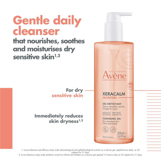 Avène XeraCalm Nutrition Cleansing Gel – 2