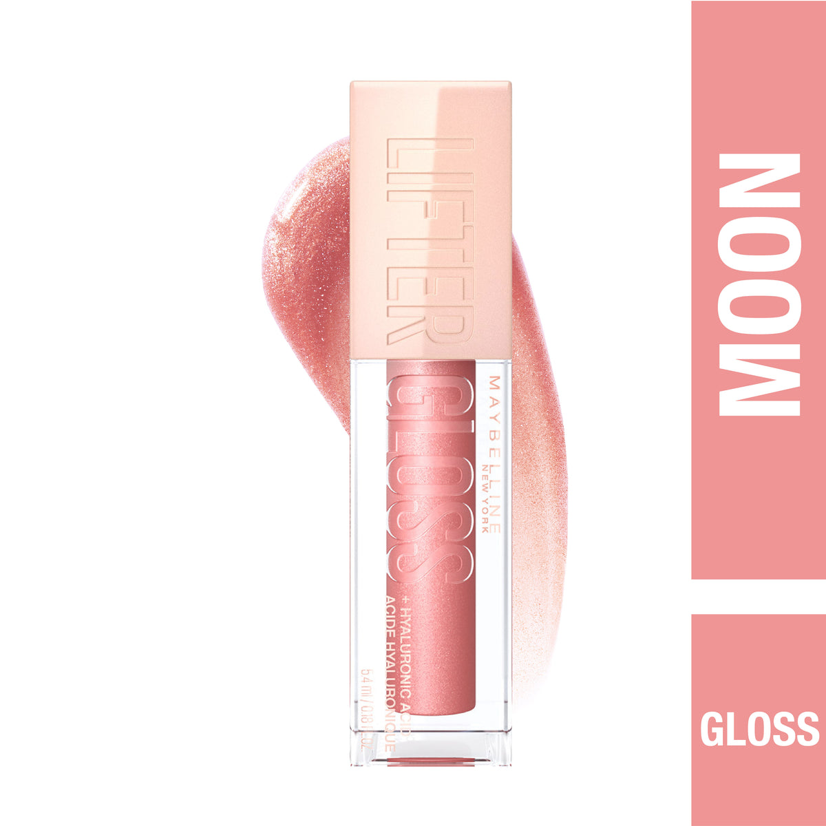 Maybelline New York Lifter Gloss, Lip Gloss Makeup With Hyaluronic Acid For Smooth And Hydrated Lips