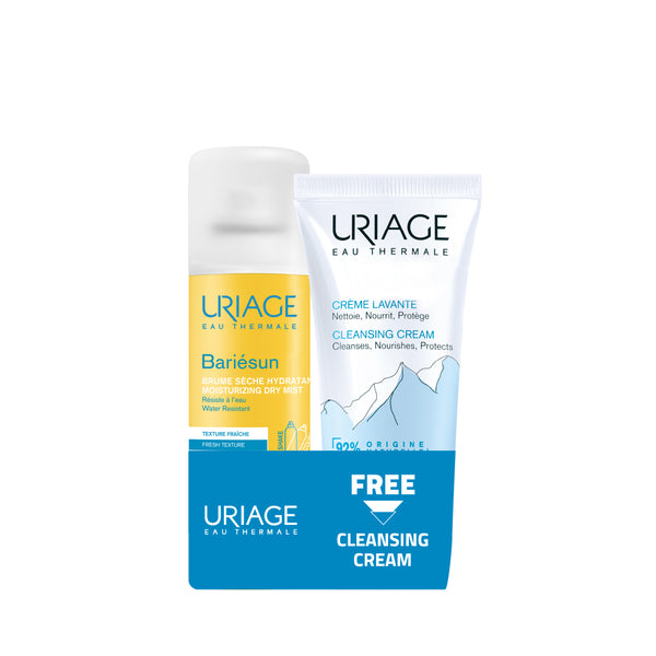 Uriage Bariésun SPF30 Dry Mist 200ml + Cleansing Cream 200ml FREE