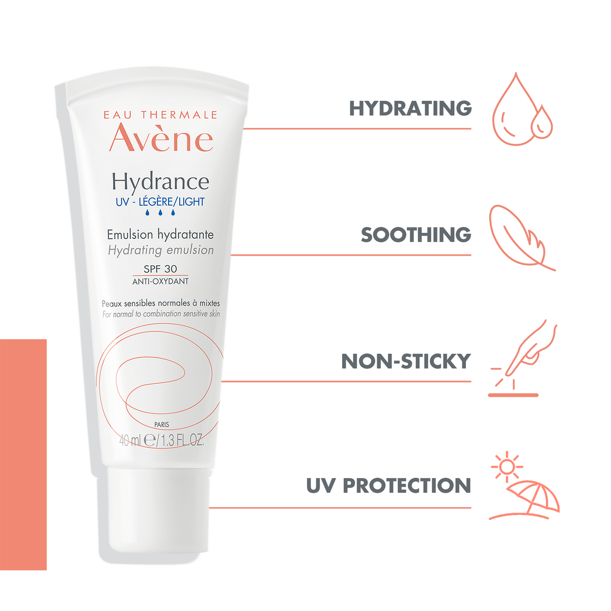 Avène Hydrance UV Light SPF 30 Emulsion – 3