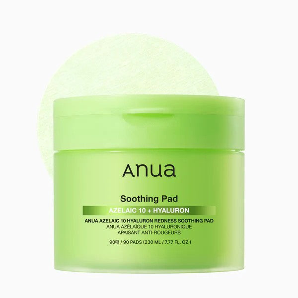 ANUA Azelaic 10 Hyaluron Redness Soothing Pad