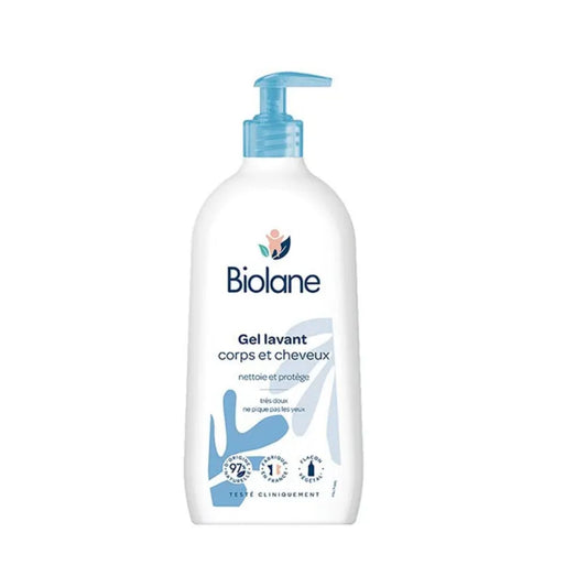 Biolane Shampoo 2 in 1 GEL CORPS ET CHEVEUX 2 EN 1 - 750 ml with pump