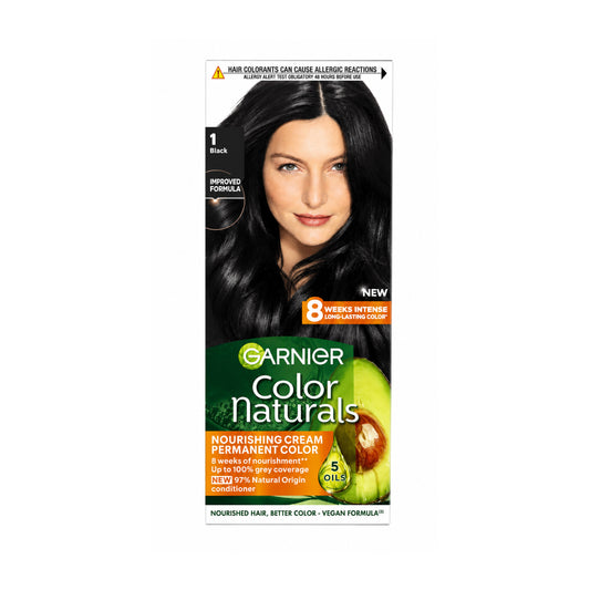 Garnier Color Naturals  Nourishing Permanent Hair Color, Natural Long-Lasting Shiny Color