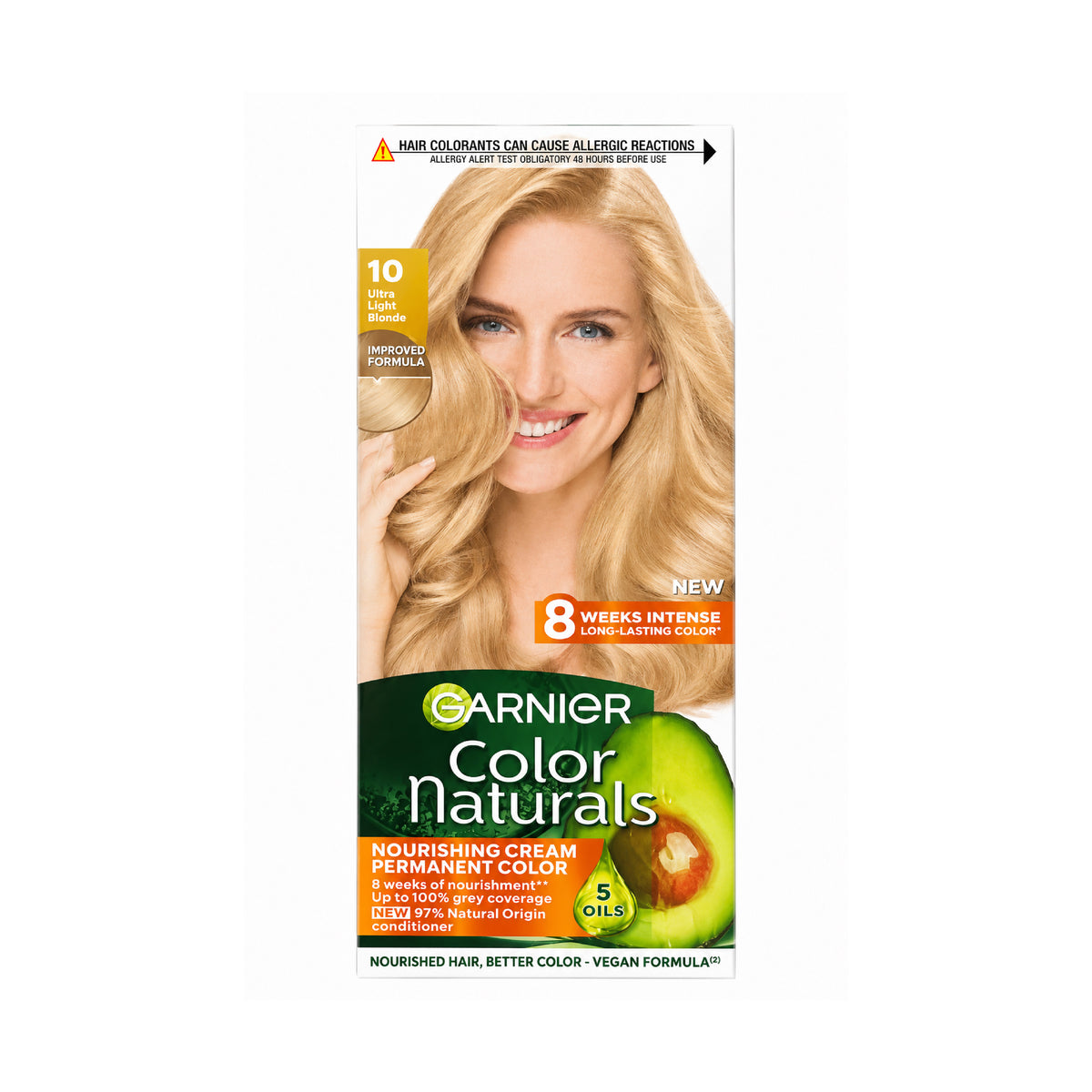 Garnier Color Naturals  Nourishing Permanent Hair Color, Natural Long-Lasting Shiny Color
