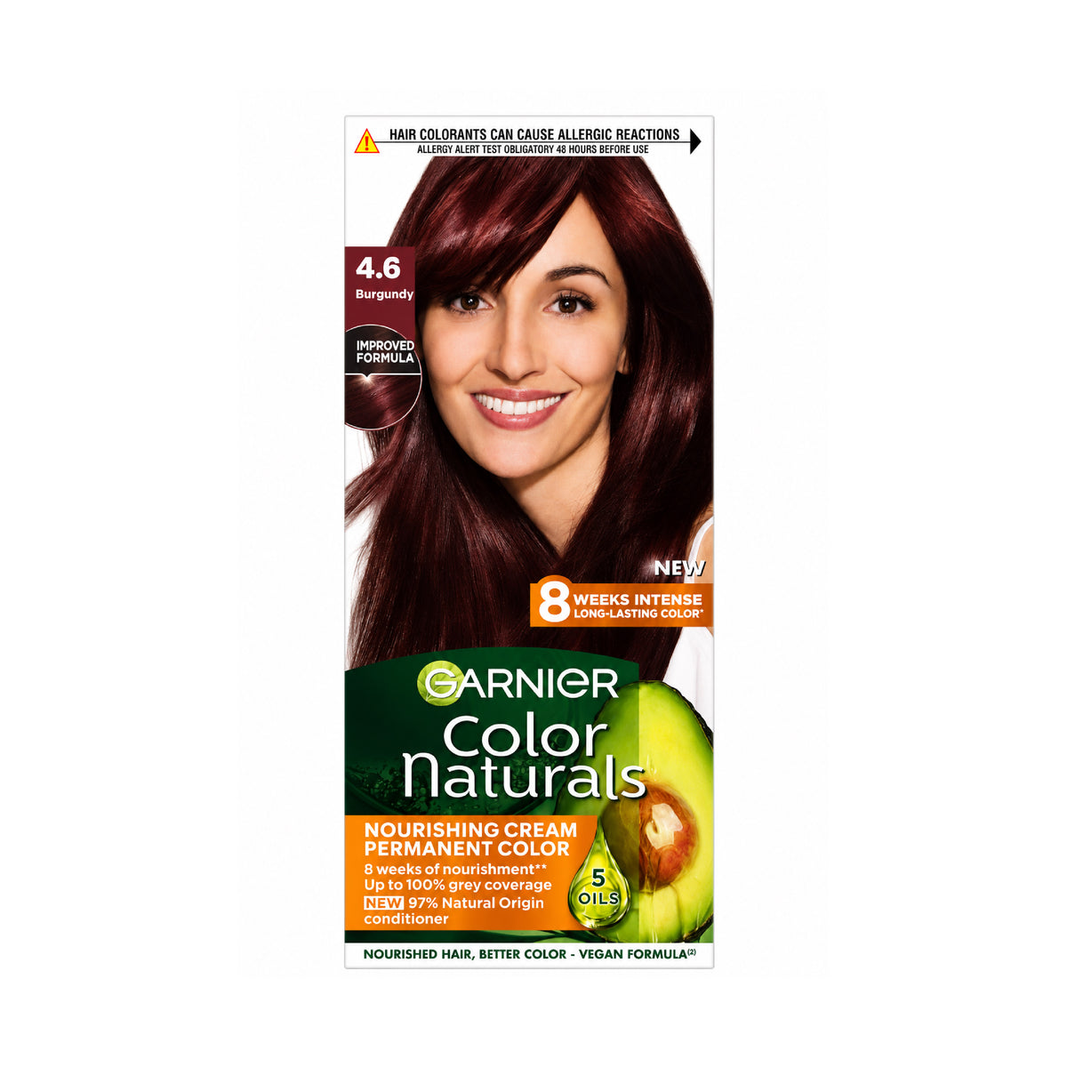 Garnier Color Naturals  Nourishing Permanent Hair Color, Natural Long-Lasting Shiny Color