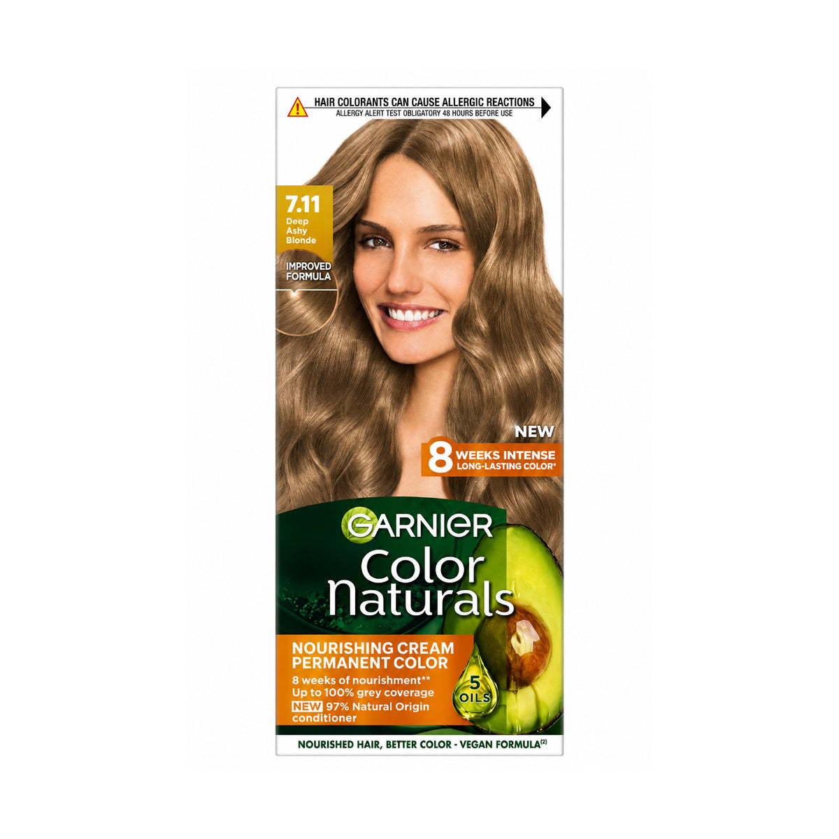 Garnier Color Naturals  Nourishing Permanent Hair Color, Natural Long-Lasting Shiny Color