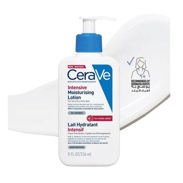CeraVe Intensive Moisturising Lotion for Very Dry, Itchy Skin 236ml