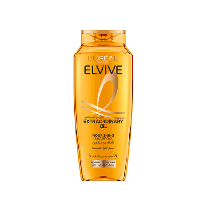 L’Oreal Paris Elvive Extraordinary Oil Nourishing Shampoo - For Normal Hair With Tendency To Dry-400 mL.