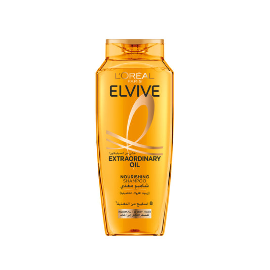 L’Oreal Paris Elvive Extraordinary Oil Nourishing Shampoo - For Normal Hair With Tendency To Dry-400 mL.