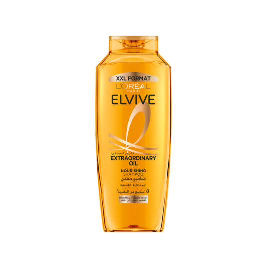L’Oreal Paris Elvive Extraordinary Oil Nourishing Shampoo - For Normal Hair With Tendency To Dry-400 mL.