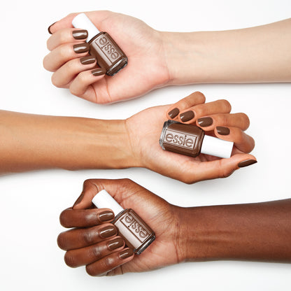 Essie Sepia Retreat, Salon-Quality Nail Polish, Vegan formula for flawless coverage, easy-glide brush