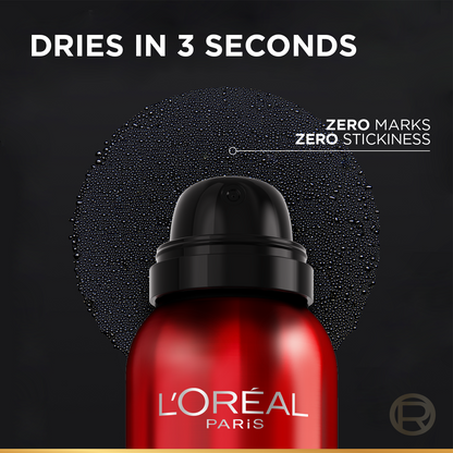 L’Oréal Paris Infaillible 3-Second setting mist spray, 36h of long wear, no transfer, no marks, no stickiness