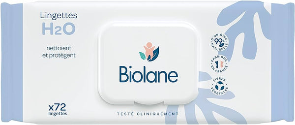 Biolane Cleansing Wipes x 72 LINGETTES EPAISSES - 72 wipes
