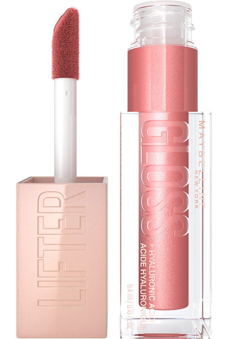 Maybelline New York Lifter Gloss, Lip Gloss Makeup With Hyaluronic Acid For Smooth And Hydrated Lips