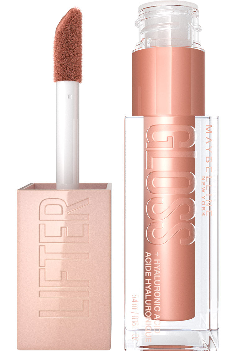 Maybelline New York Lifter Gloss, Lip Gloss Makeup With Hyaluronic Acid For Smooth And Hydrated Lips