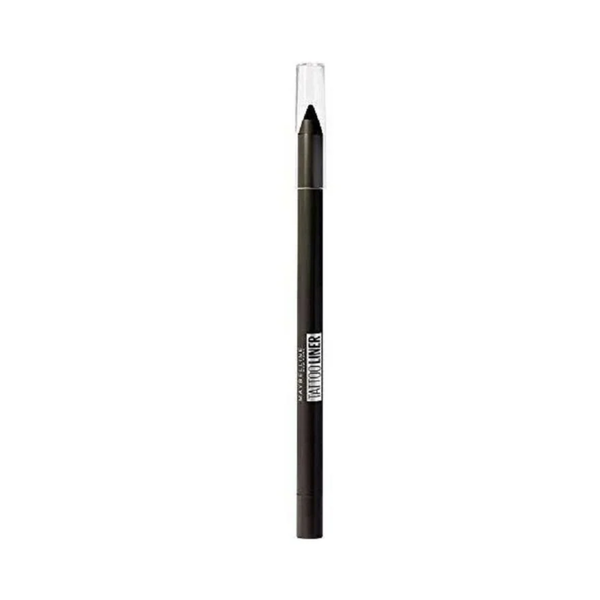 Maybelline New York Waterproof Eyeliner, Long-lasting, Intense Colour, No Smudging and No Fading, Tattoo Gel Liner