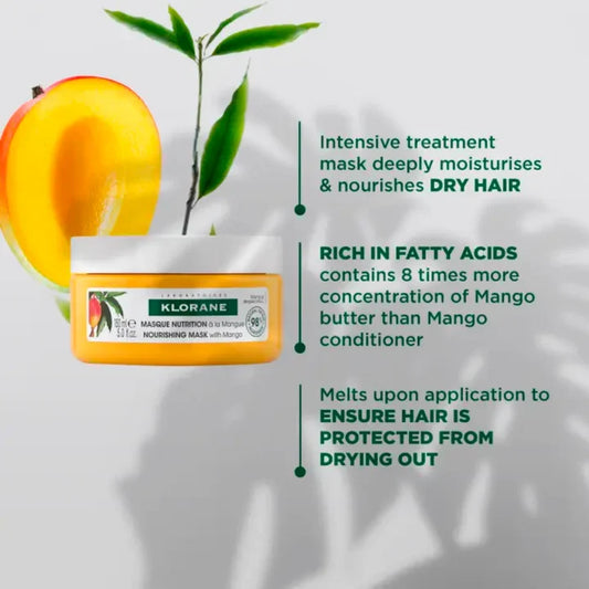 Klorane Nutrition Mango Mask – 2