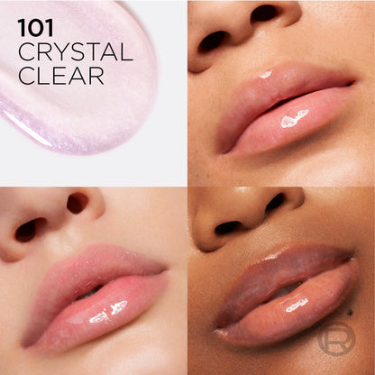 L’Oréal Paris Plump Ambition Hyaluron Lip Oil, 24HR Hydration and Volumizing Shine