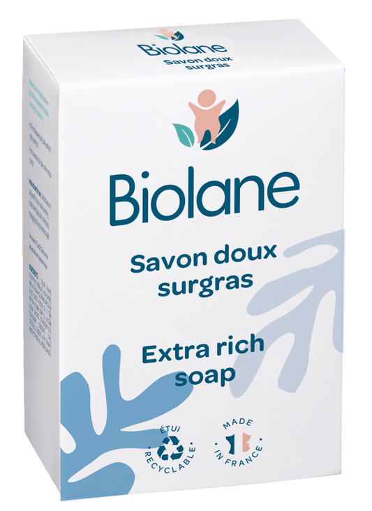 Biolane Extra Rich Soap BIO SAVON DOUX SURGRAS - Soap of 150 g